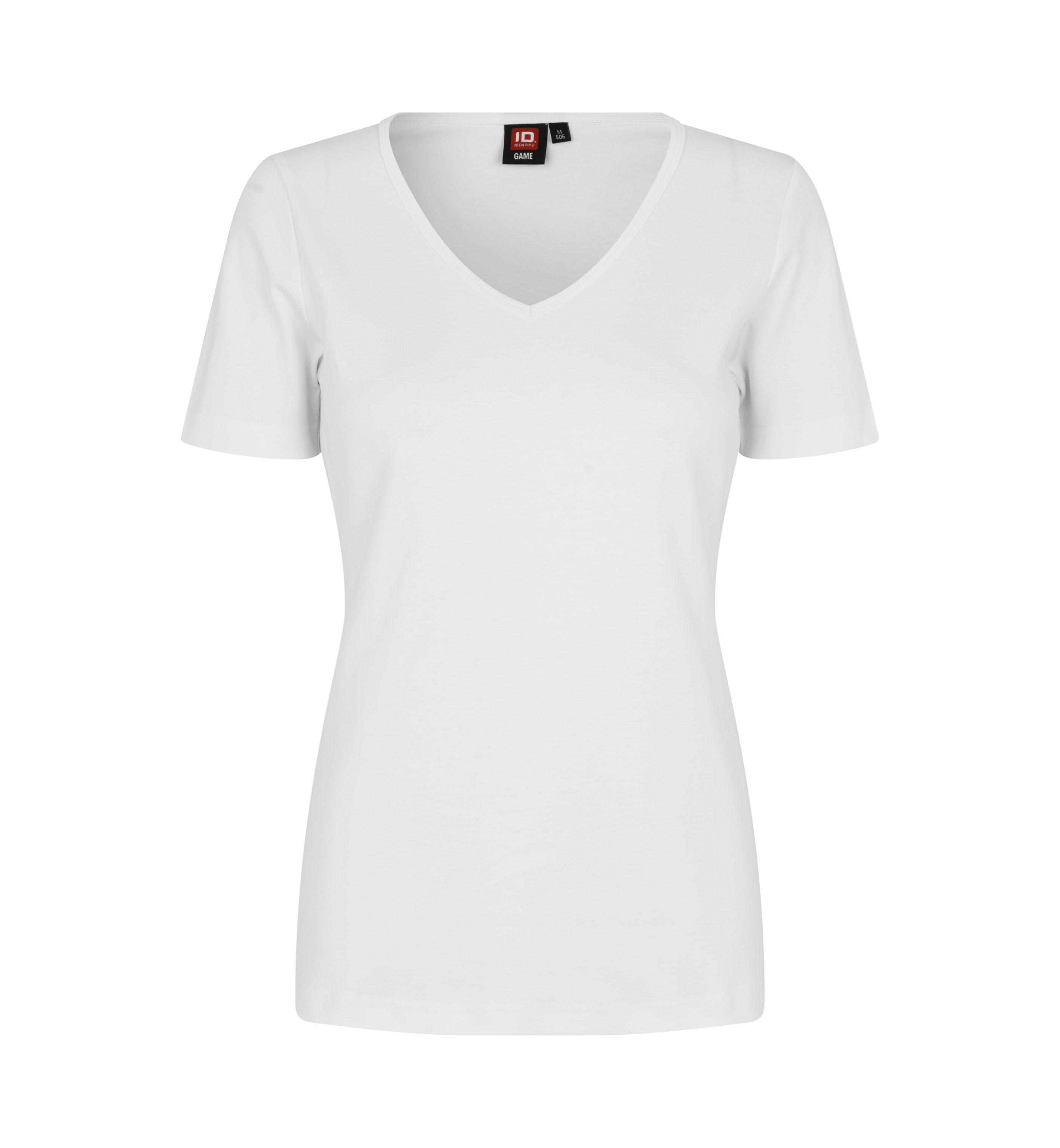 Interlock T-Shirt | V-Ausschnitt | Damen