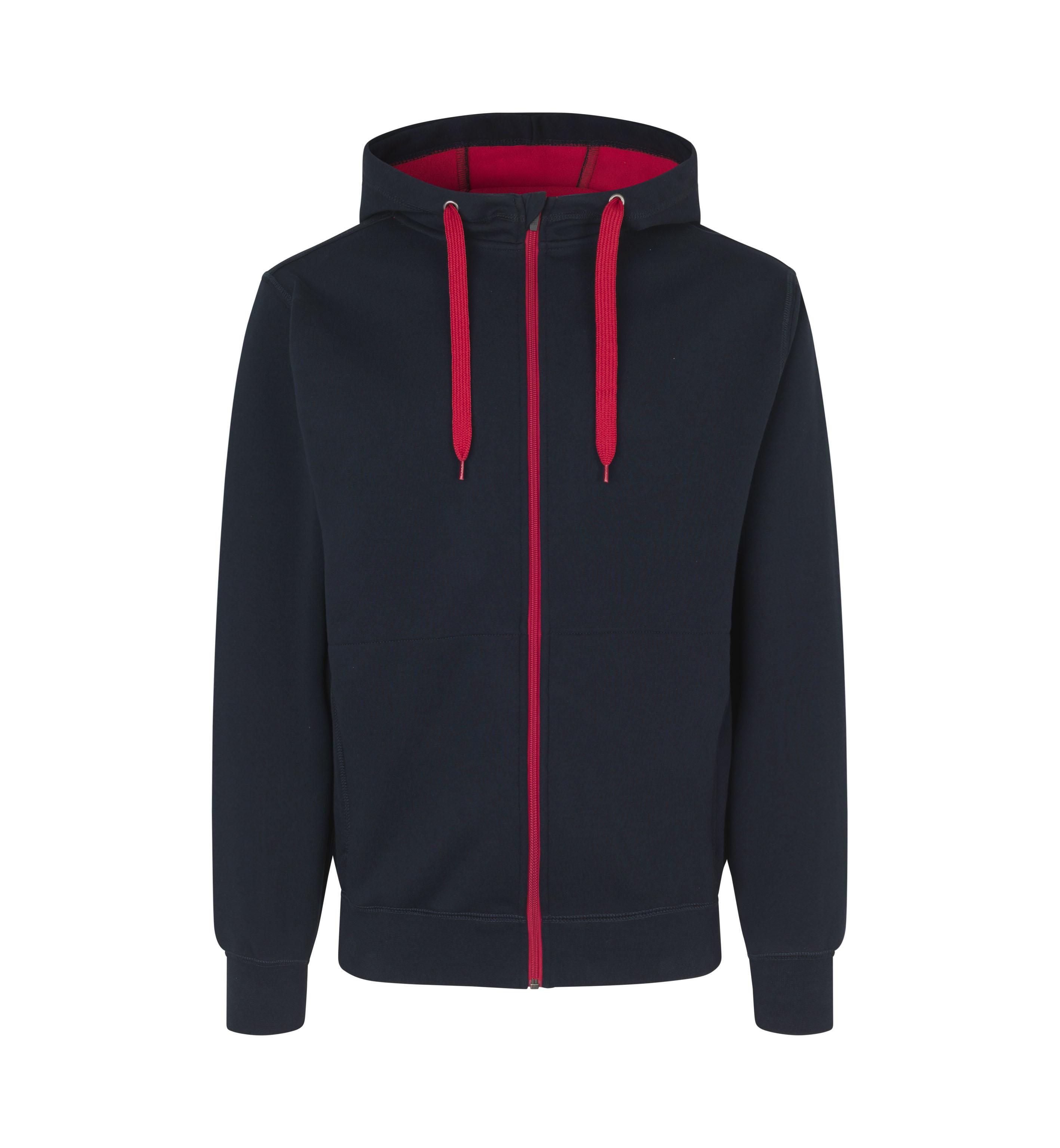 Sweat-Cardigan | eingefasst