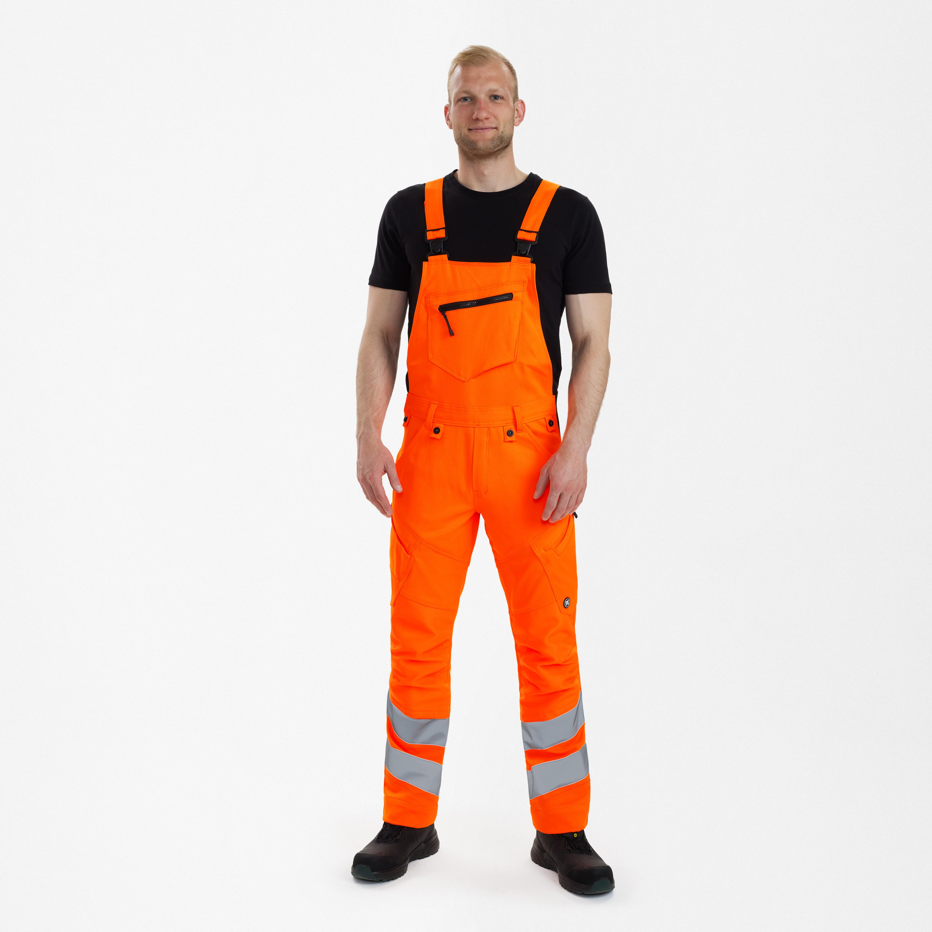 Safety Latzhose mit 2-Wege-Stretch