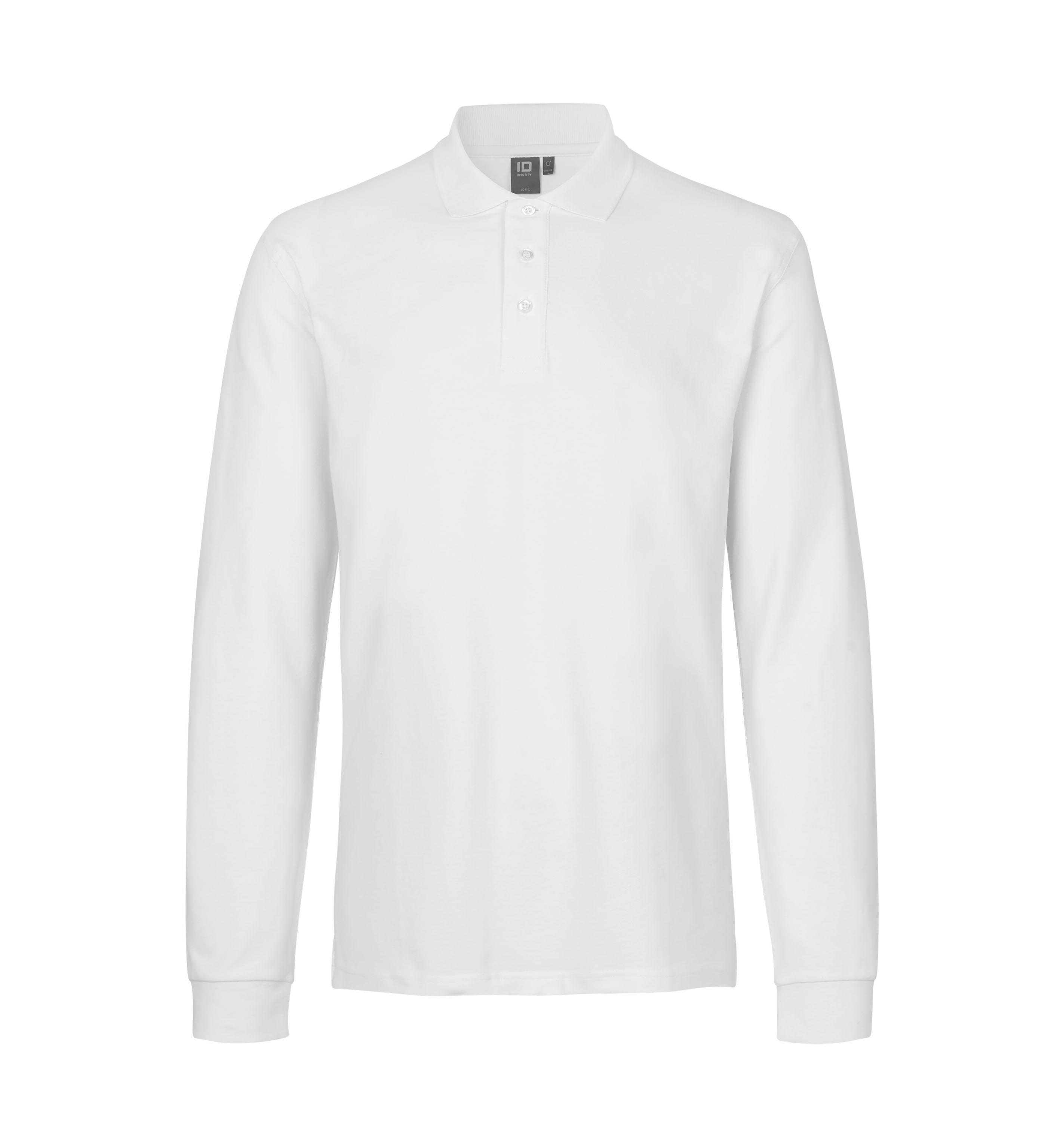 Langarm Poloshirt | Stretch
