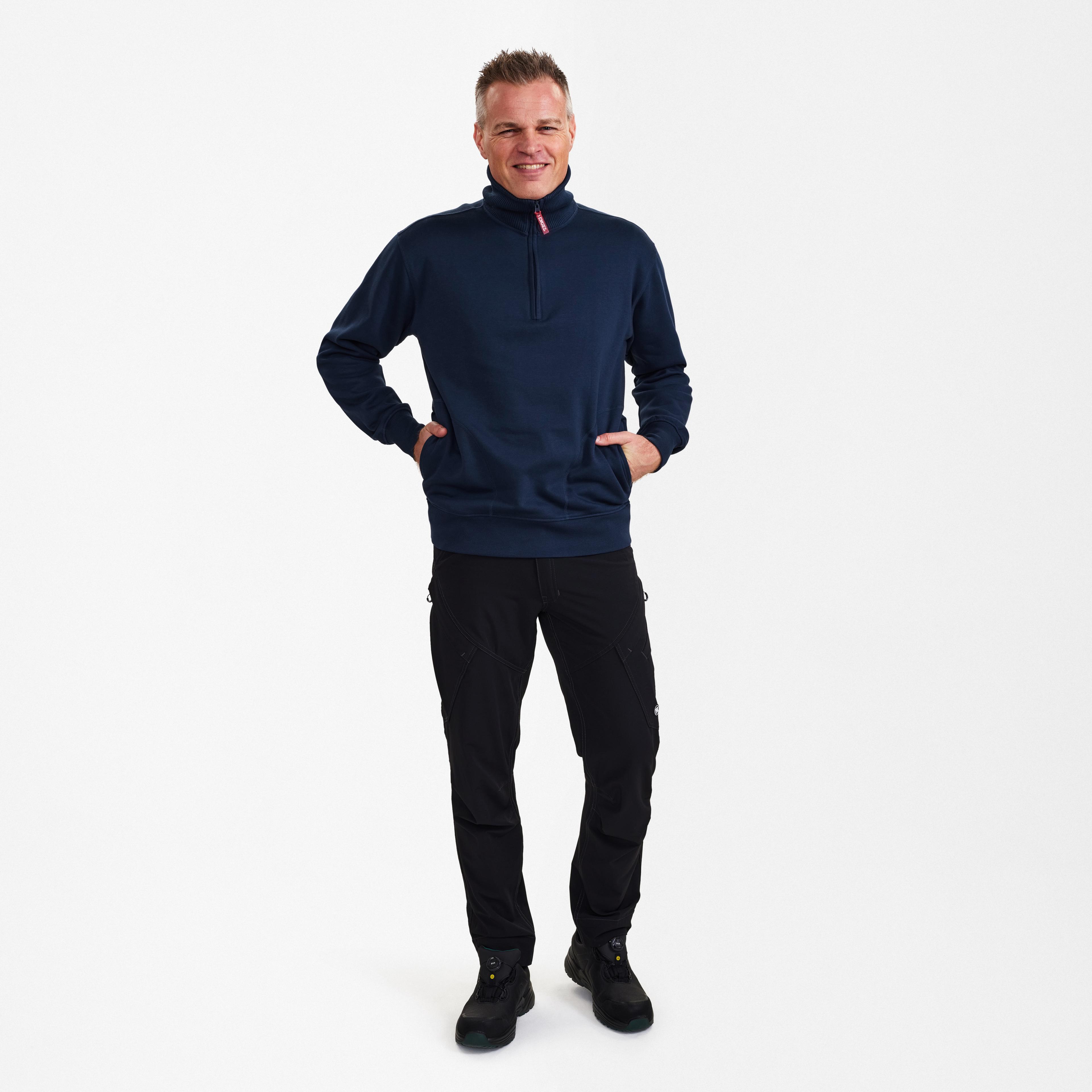 Extend Sweatshirt mit hohem Kragen