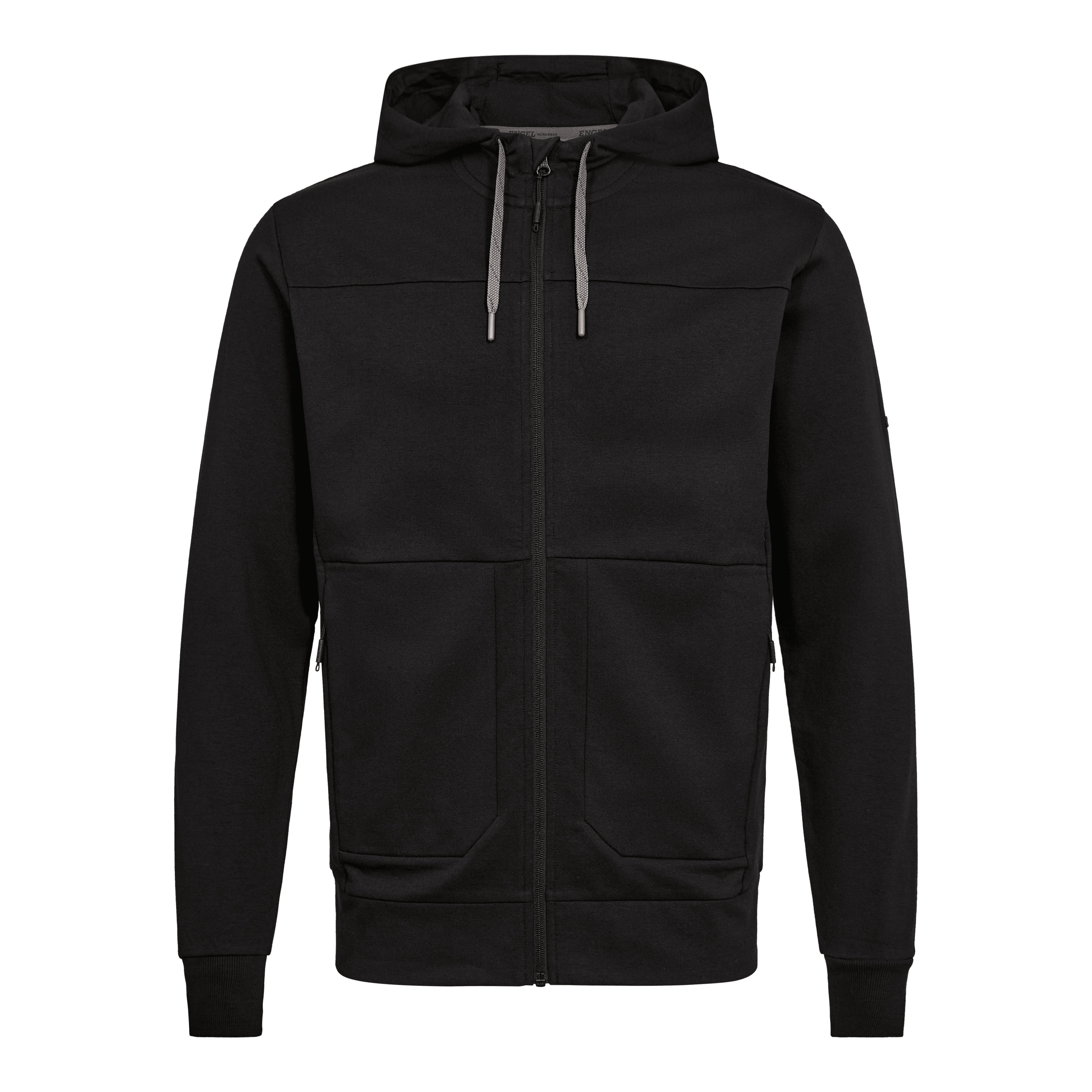 Entire sweatcardigan mit kapuze